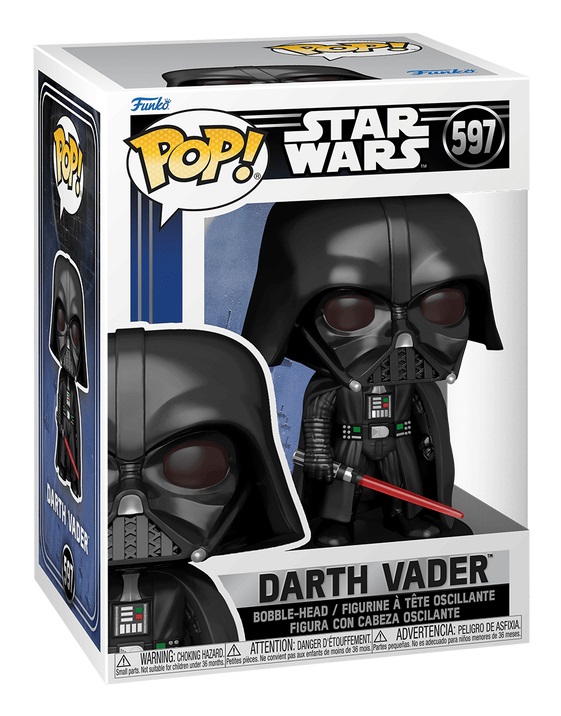 Funko Pop! 597 Darth Vader - Figura in Vinile da Collezione - Star Wars - Altezza 113 mm - Adatta per Bambini e Collezionisti