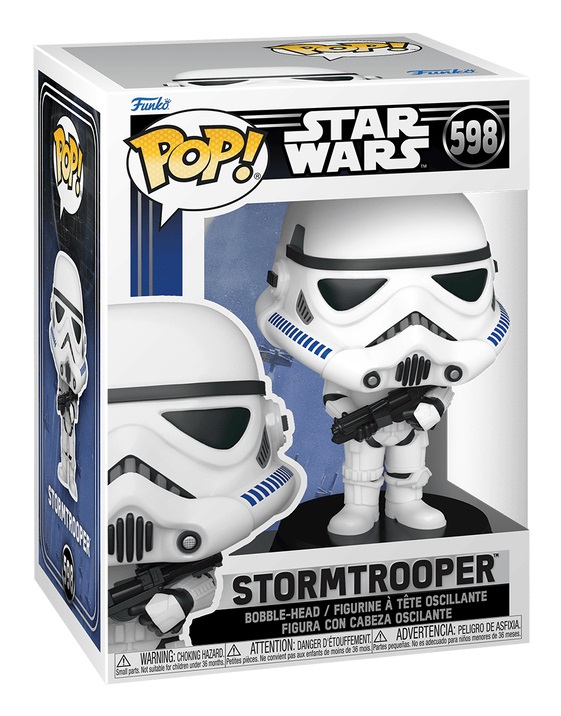 Funko Pop! Star Wars Stormtrooper - Figura in Vinile da Collezione, Altezza 12 cm, Eco-Friendly