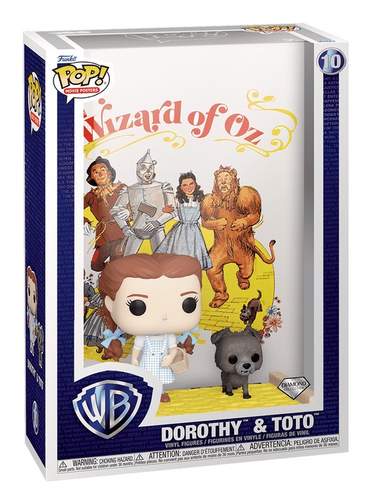 Funko Pop! Movie Posters: Wizard Of Oz - Dorothy Gale e Toto - Figura in Vinile da Collezione 28 cm - Idea Regalo per Bambini e Adulti