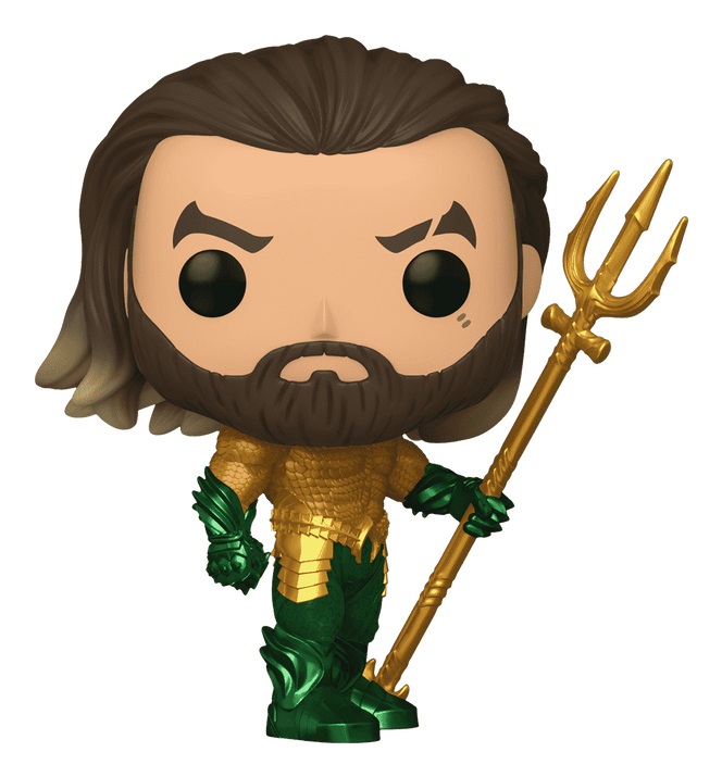 Funko POP! Movies: DC - Aquaman Hero Suit - Figura in Vinile da Collezione - Altezza 104,1 mm - Multicolore - Giocattolo per Bambini e Adulti