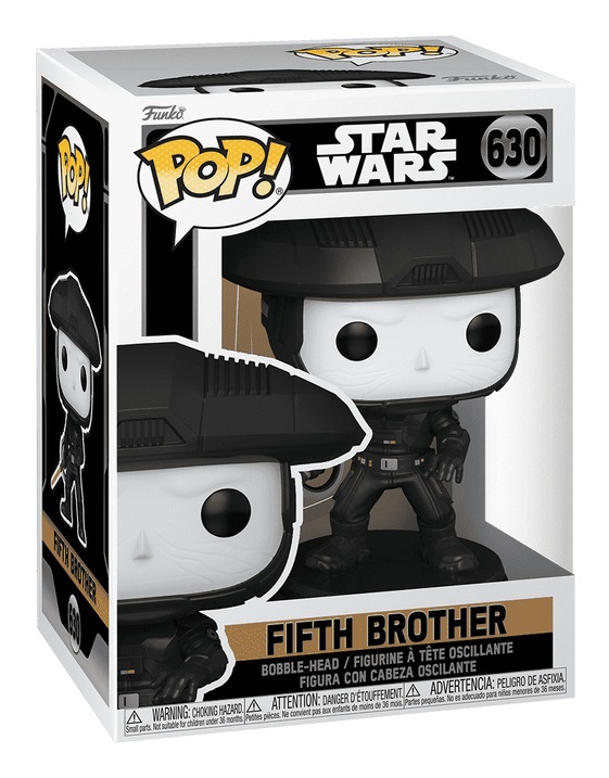 Funko Pop! Vinile - Obi-Wan Kenobi S2 - Quinto Fratello - Star Wars - Figura da collezione in vinile alta 9,5 cm