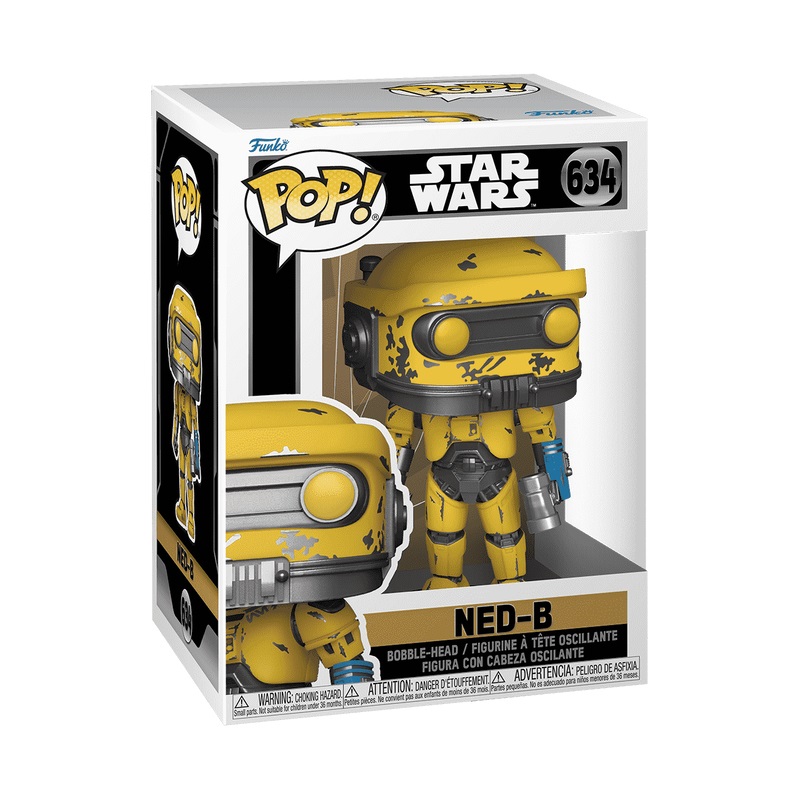 Funko Pop! Vinyl - Star Wars Obi-Wan Kenobi S2 - Ned-B - Figura in Vinile da Collezione - Altezza 9,5 cm - Idea Regalo