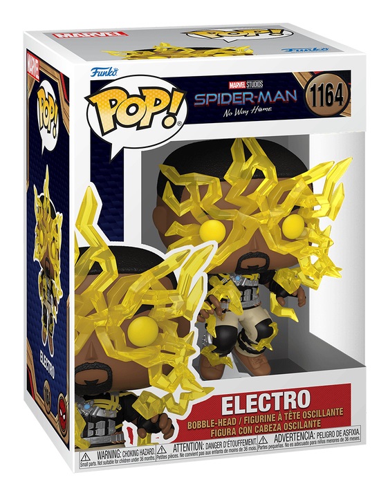Funko Pop! 67604 - Electro Finale - Spider-Man: No Way Home - Figura in Vinile da Collezione - Altezza 9,5 cm - Merchandising Ufficiale