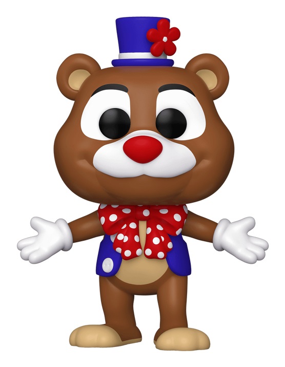 Funko Pop! Games: Five Nights At Freddy's (FNAF) SB - Circus Freddy Fazbear - Figura in Vinile da Collezione - Altezza 9,5 cm - Idea Regalo per Fan dei Video Games