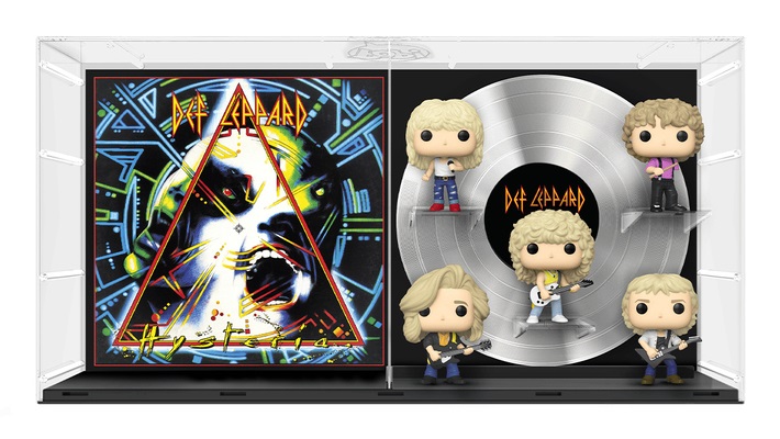 Funko Pop! Album Deluxe: Def Leppard - Hysteria (1987) - Figura in Vinile da Collezione - Special Edition - Idea Regalo e Merchandising Ufficiale