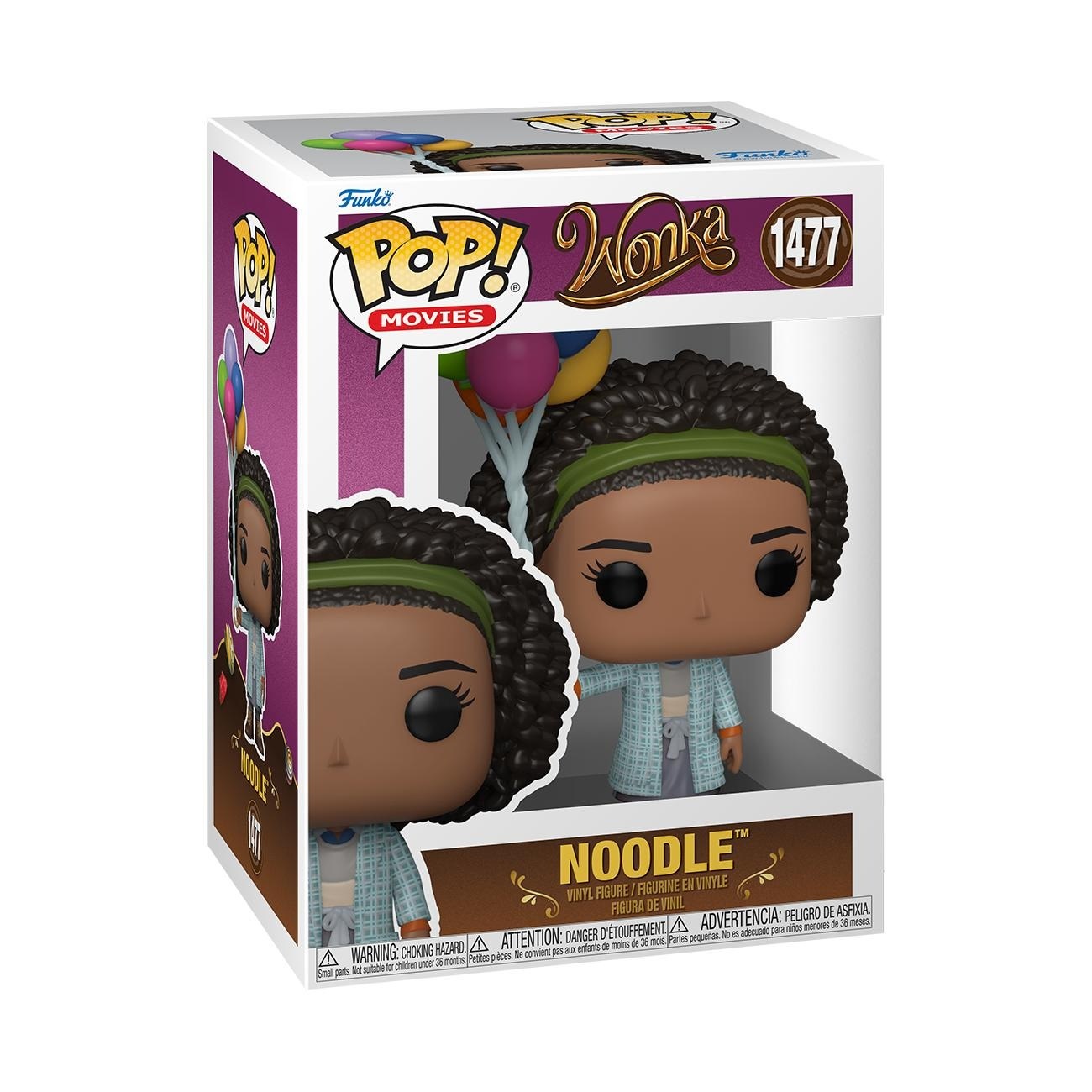 Funko Pop! Movies: Willy Wonka - Noodle - Figura in Vinile da Collezione - Codice 147 - Merchandising Ufficiale