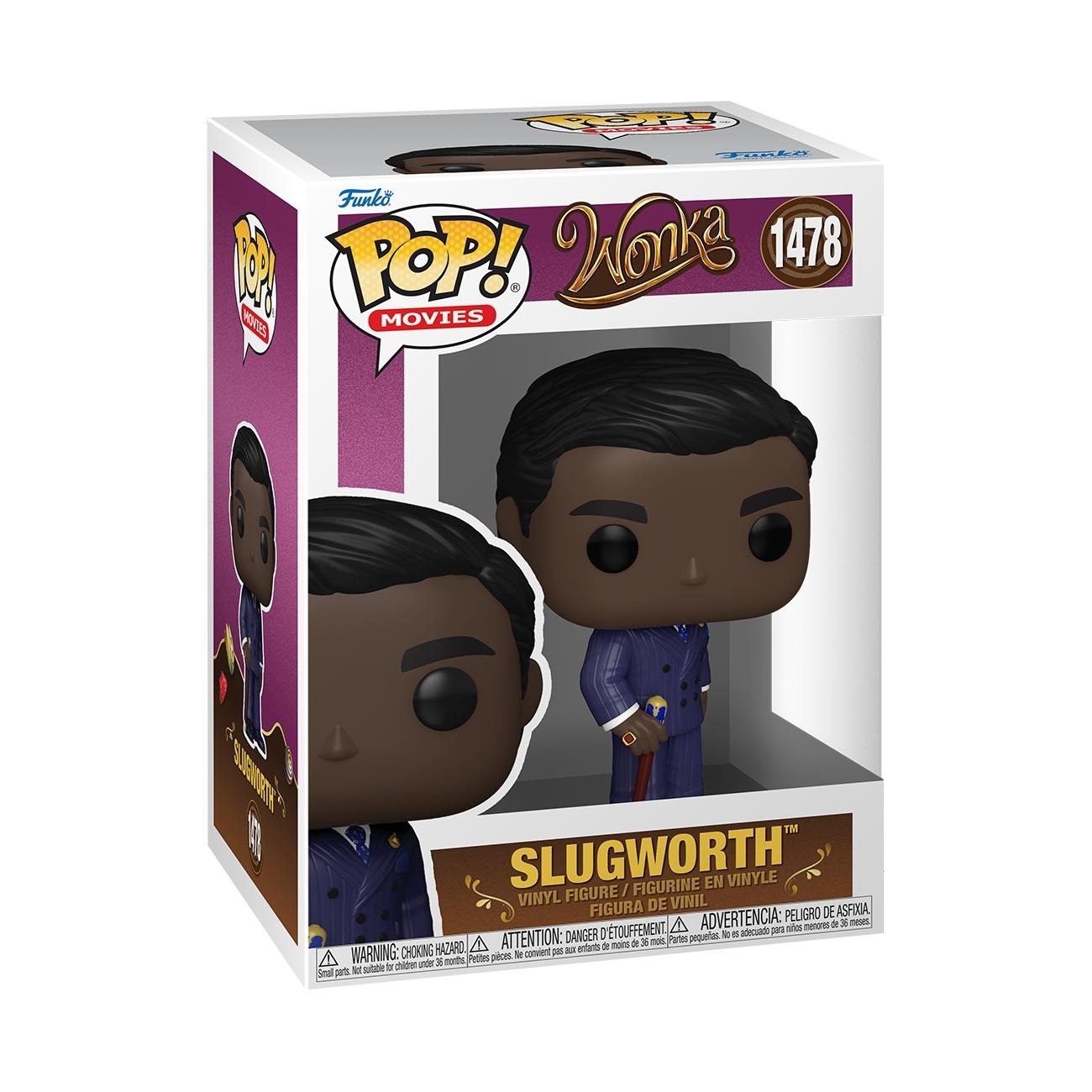 Funko Pop! Movies: Slugworth - Figura in Vinile da Collezione - Personaggio di Willy Wonka - Modello #1478