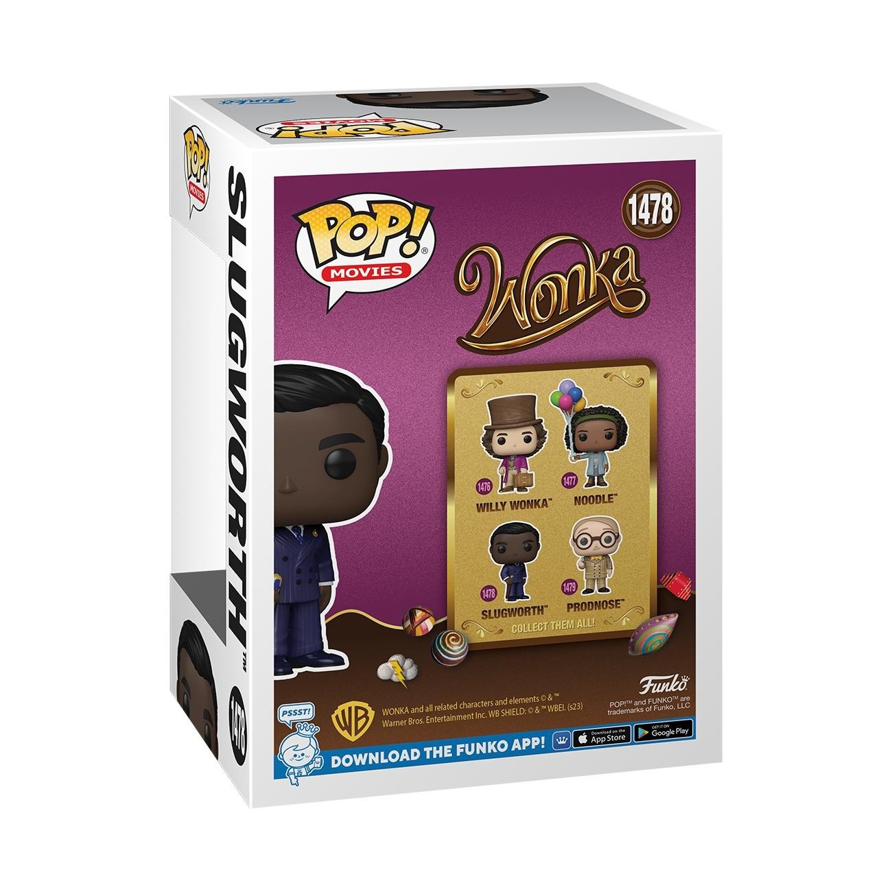 Funko Pop! Movies: Slugworth - Figura in Vinile da Collezione - Personaggio di Willy Wonka - Modello #1478