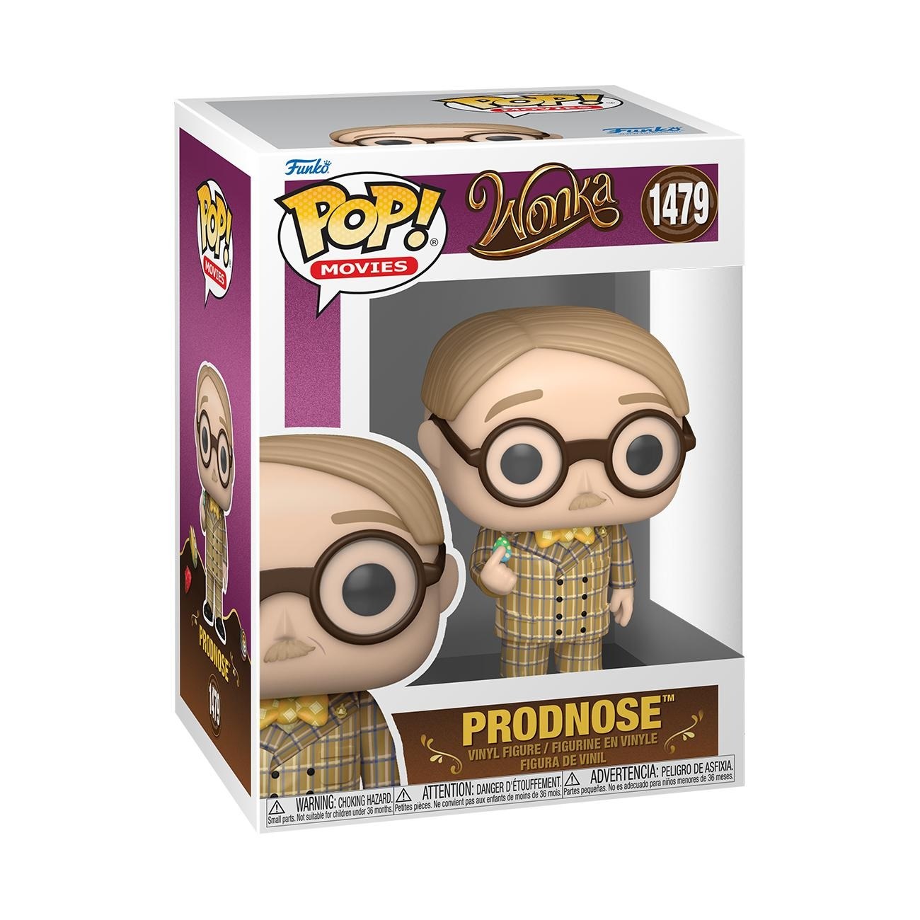 Funko Pop! Movies: Willy Wonka - Prodnose - Figura in Vinile da Collezione - Merchandising Ufficiale - Giocattoli per Bambini e Adulti