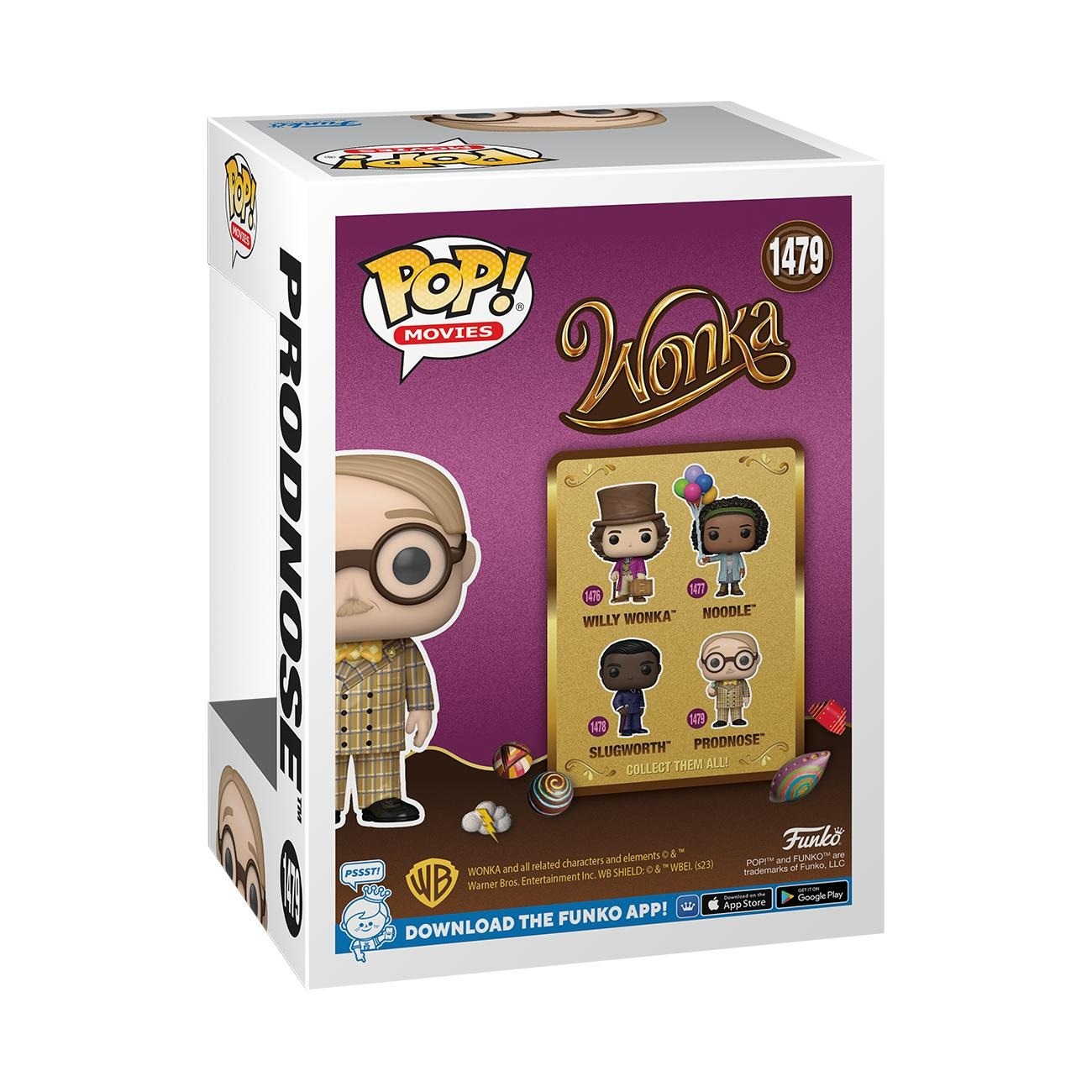 Funko Pop! Movies: Willy Wonka - Prodnose - Figura in Vinile da Collezione - Merchandising Ufficiale - Giocattoli per Bambini e Adulti