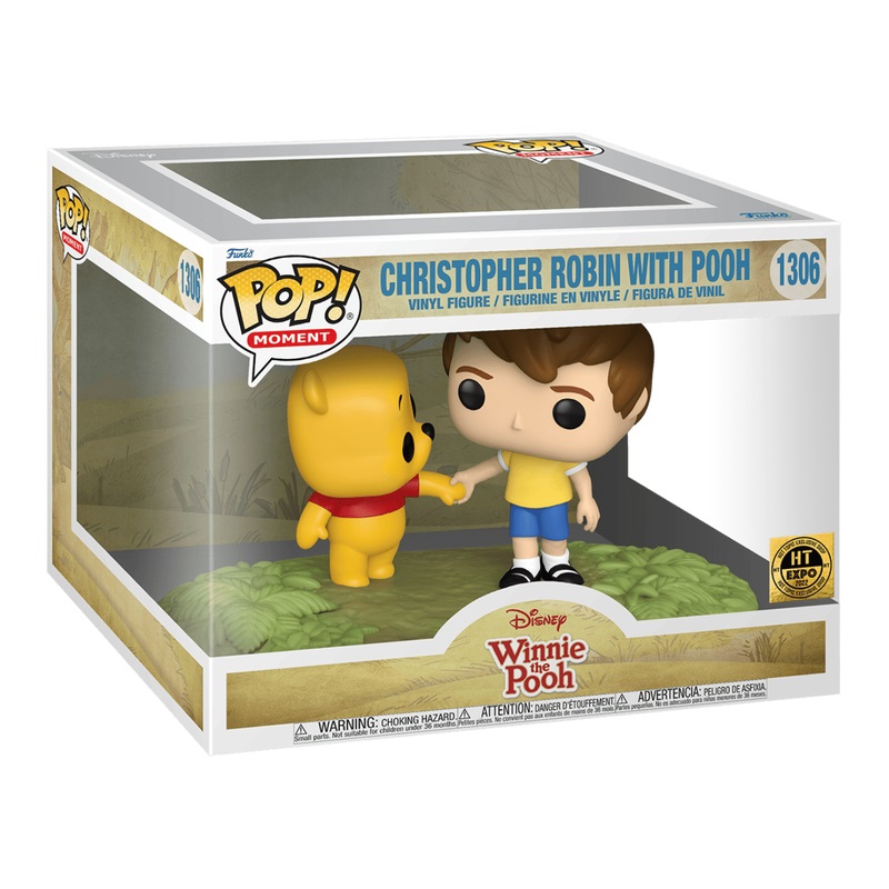 Funko Pop! Moments Disney - Winnie The Pooh - Christopher Robin - Figura in Vinile da Collezione - Idea Regalo - Merchandising Ufficiale