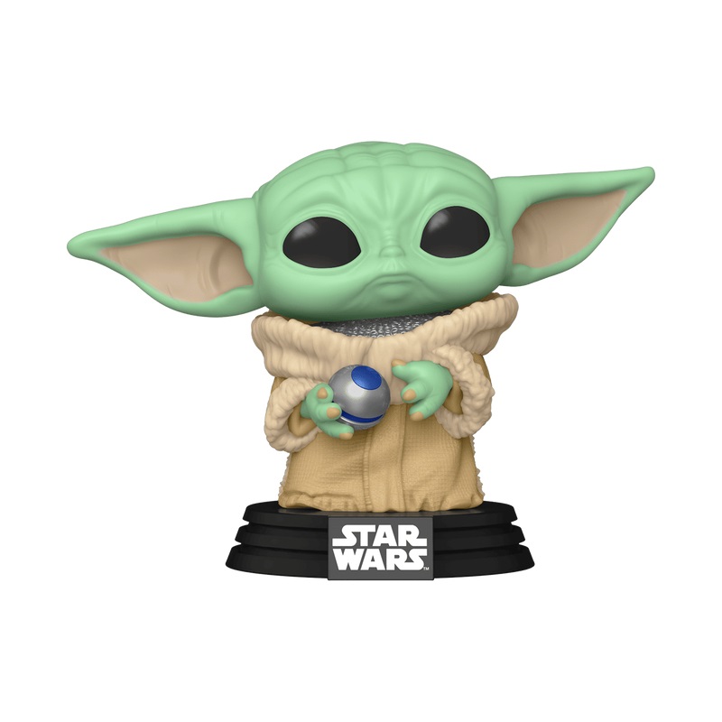 Funko Pop! Star Wars: BoBF - Grogu (The Child, Baby Yoda) con Armor - Figura in Vinile da Collezione - Idea Regalo