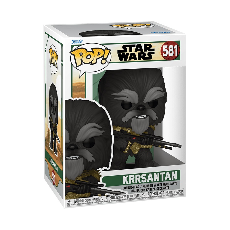 Funko Pop! Star Wars Black Krrsantan - Figura in Vinile da Collezione - The Book Of Boba Fett - Altezza 9,5 cm