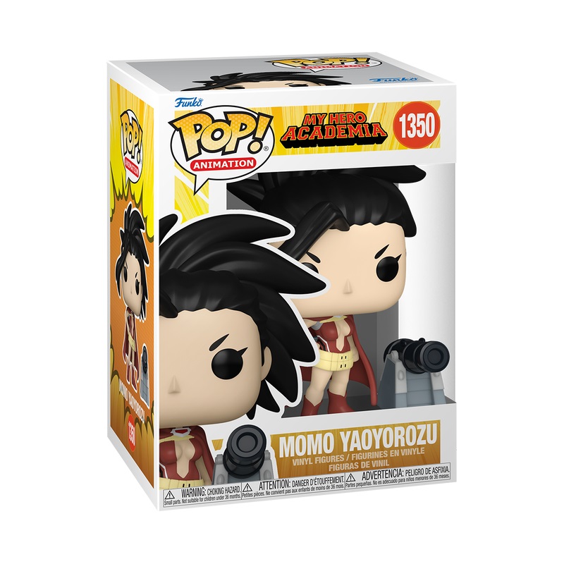 Funko Pop! And Buddy - Momo Yaoyorozu (with Cannon) - My Hero Academia - Figura in Vinile da Collezione - Altezza 119 mm - Merchandising Ufficiale