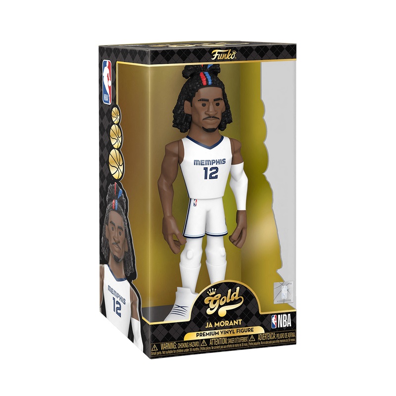 Funko Vinyl Gold Ja Morant - Memphis Grizzlies - Figura da Collezione 304,8 mm con Variante Chase