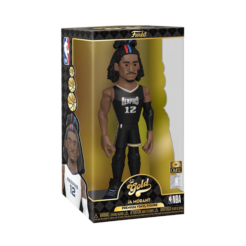 Funko Vinyl Gold Ja Morant - Memphis Grizzlies - Figura da Collezione 304,8 mm con Variante Chase