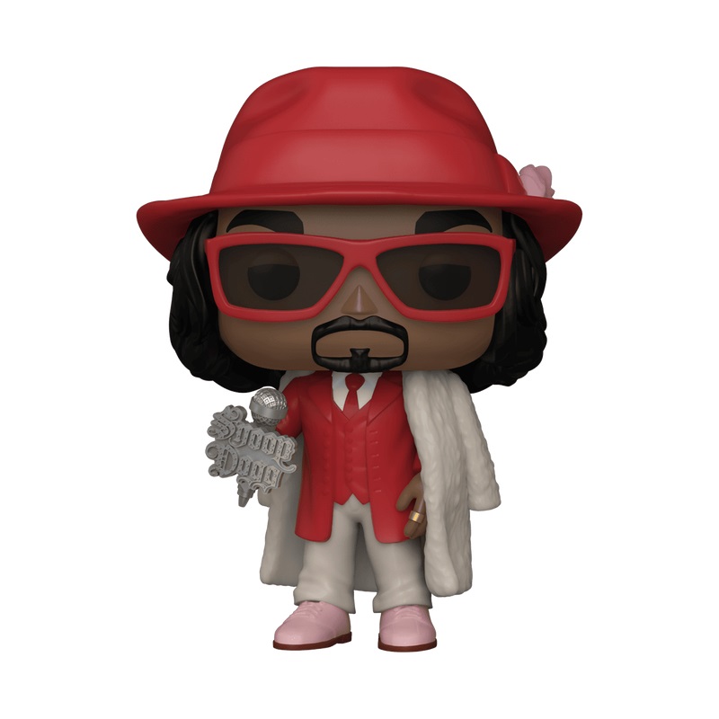 FUNKO POP! Rocks: Snoop Dogg With Fur Coat - Figura in Vinile da Collezione per Collezionisti e Fan della Musica