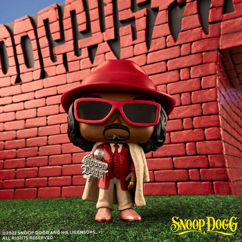 FUNKO POP! Rocks: Snoop Dogg With Fur Coat - Figura in Vinile da Collezione per Collezionisti e Fan della Musica