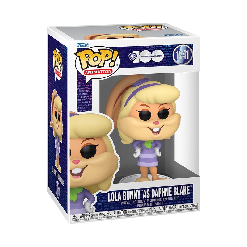 Funko Pop! Animation - Lola Bunny as Daphne - Looney Tunes - Figurina in Vinile da Collezione - Altezza 9 cm