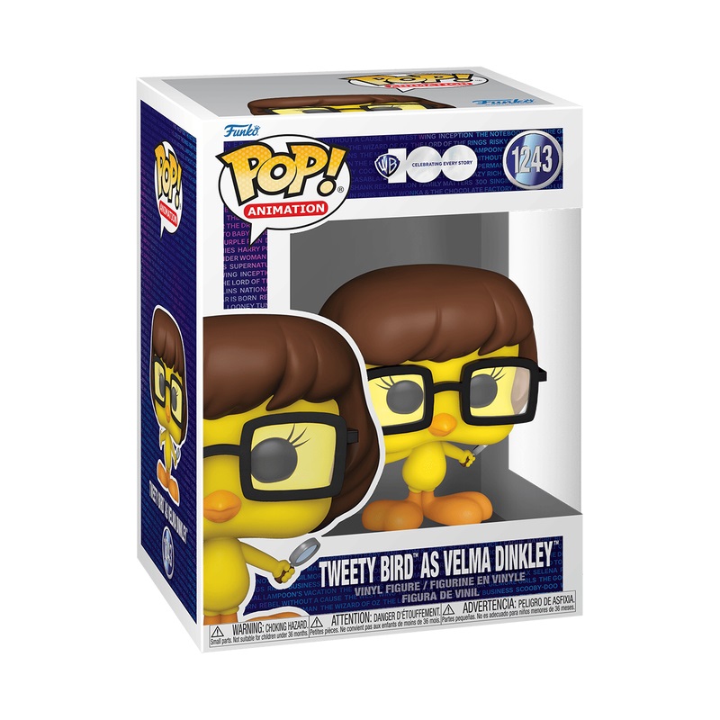 Funko Pop! Animation - Tweety Bird As Velma - Figura in Vinile da Collezione - Looney Tunes