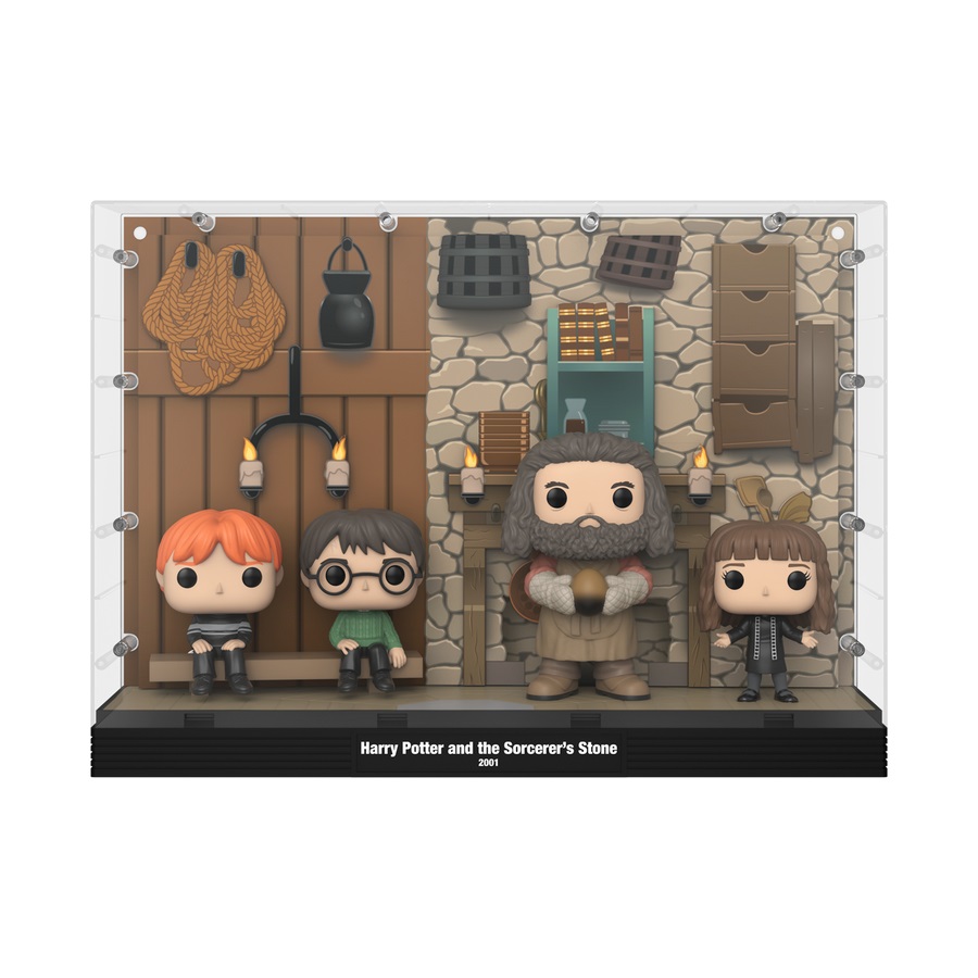 Funko Pop! Moments Deluxe Harry Potter - Hagrid's Hut 04 - Diorama in Vinile da Collezione 46 Cm