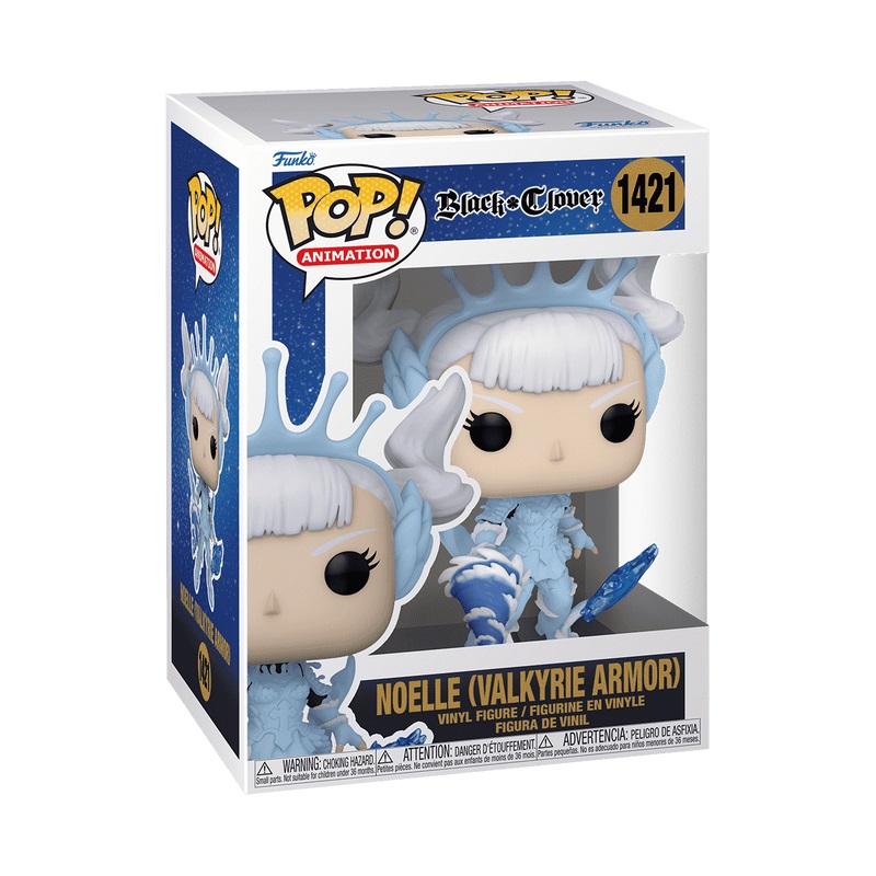 Funko Pop! Animation: Black Clover - Noelle (Valkyrie Armor) - Figura in Vinile da Collezione per Collezionisti e Anime Fans