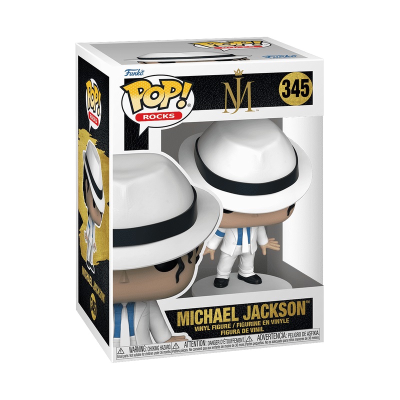 Funko Pop! Rocks Michael Jackson - Smooth Criminal - Figura in Vinile da Collezione - Altezza 9 cm - Merchandising Ufficiale