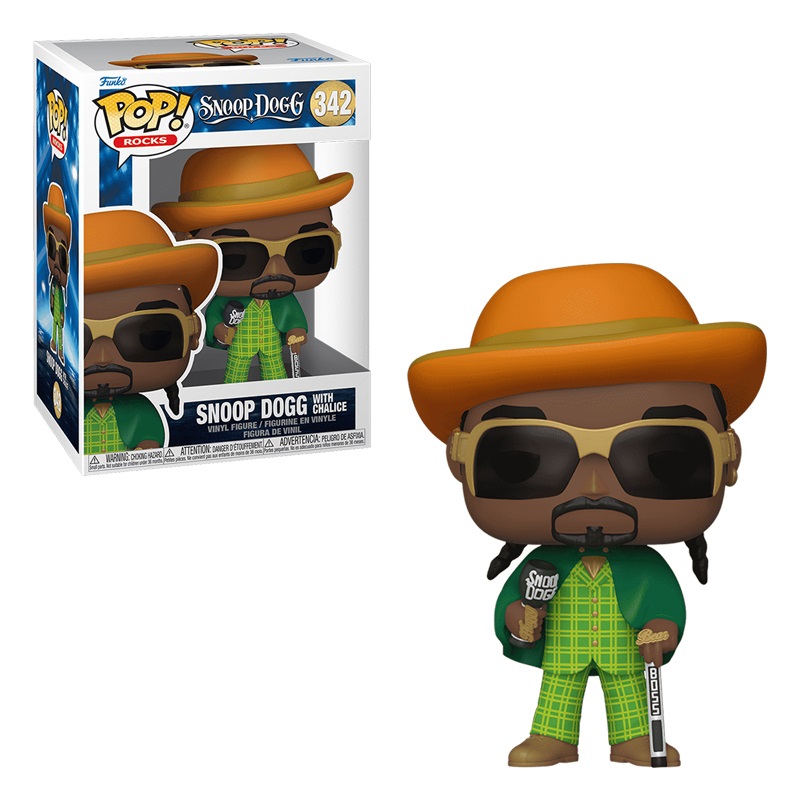 Funko POP! Snoop Dogg con Calice #342 - Modellino da Collezione in Vinile - Altezza 9,5 cm