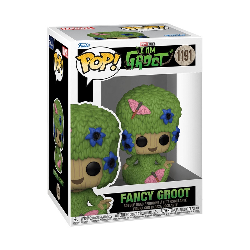 Funko Pop! 70649 - Groot (I Am Groot - Marie Hair) - Figura in Vinile da Collezione - Marvel: Guardians Of The Galaxy