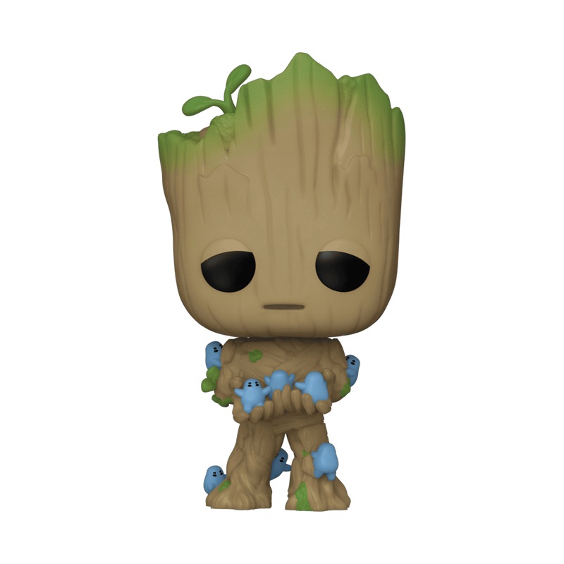 Funko Pop! Groot with Grunds 70652 - Figura in Vinile da Collezione - Guardians Of The Galaxy - Altezza 83 mm - Ideale come Regalo