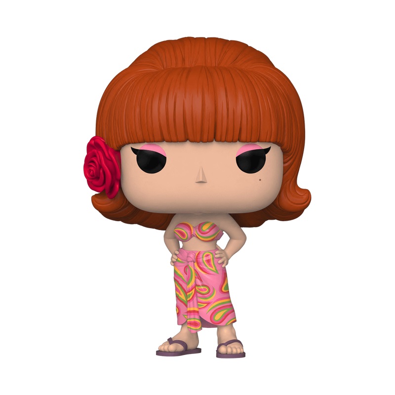 Funko Pop! TV Gilligan's Island - Figura in Vinile di Ginger, 9 cm - Oggetto da Collezione per Bambini e Adulti