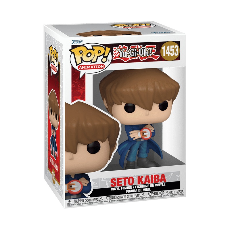 Funko Pop! Animation: Seto Kaiba - Yu-Gi-Oh! - Figura in Vinile da Collezione - Altezza 102 mm - Merchandising Ufficiale per Collezionisti e Anime Fans