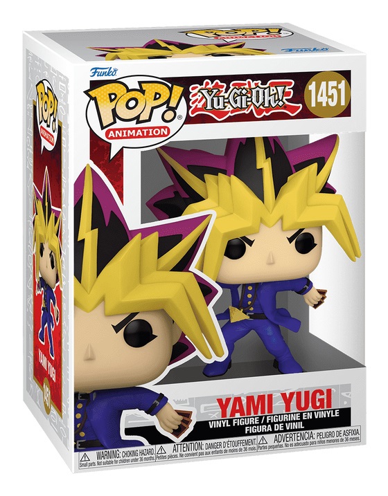 Funko Pop! Animation Yami Yugi - Yu-Gi-Oh! - Figura in Vinile da Collezione - 119,4 mm - Merchandising Ufficiale per Collezionisti e Anime Fans