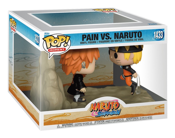 Funko Pop! Moment Naruto Shippuden - Pain vs Naruto Uzumaki - Figura in Vinile da Collezione #1433