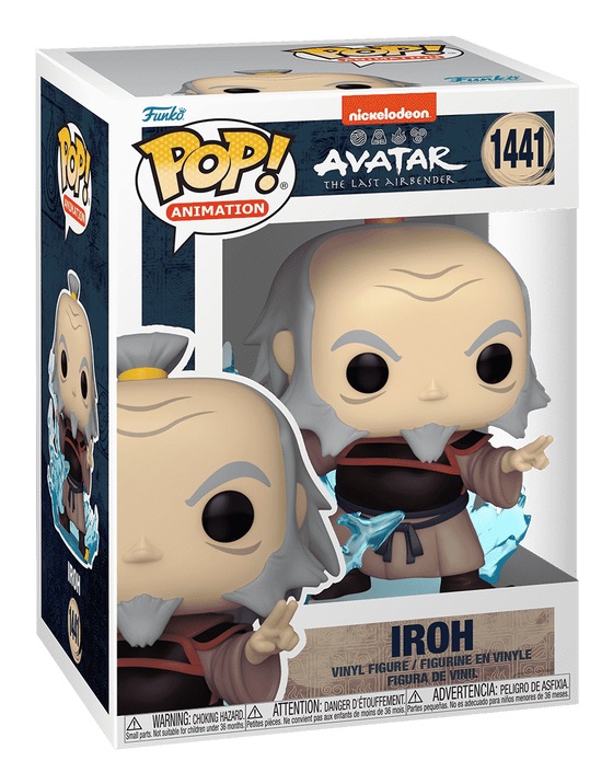 Funko POP! Animation: Avatar: The Last Airbender - Iroh con Lightning - Figura in Vinile da Collezione - Idea Regalo e Merchandising Ufficiale