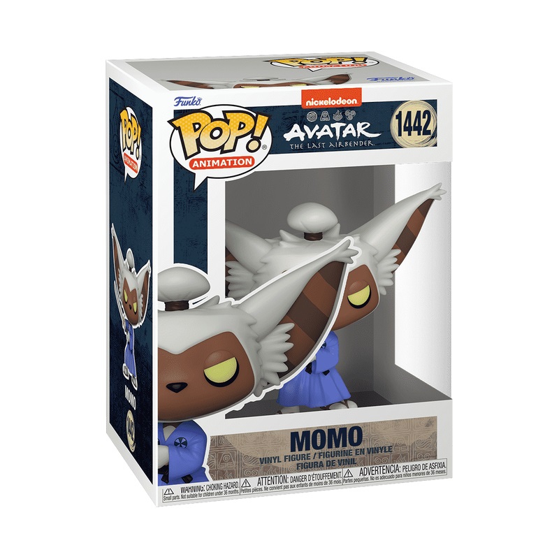 Funko POP! Animation: Avatar: The Last Airbender - Momo - Figura in Vinile da Collezione - Idea Regalo per Anime Fans
