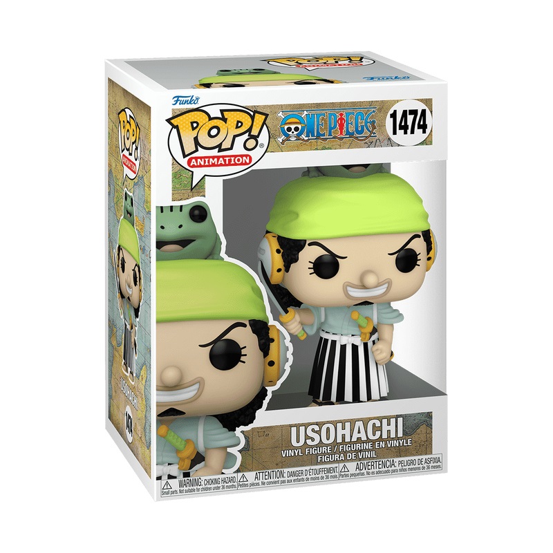 Funko POP! Animation Usohachi - One Piece - Figura in Vinile da Collezione - Altezza 9,5 cm - Adatta per Bambini e Adulti