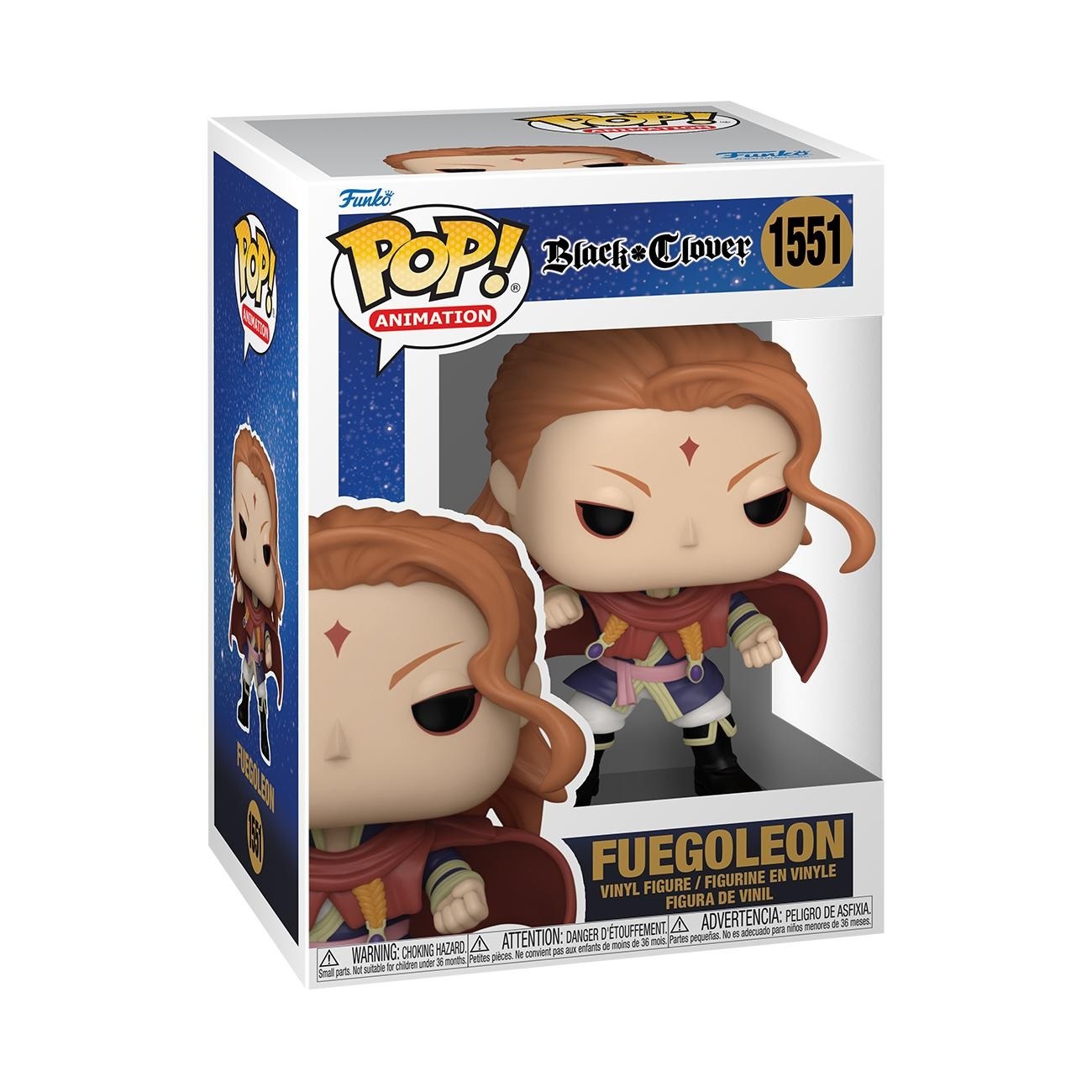 Funko POP! Animation - Fuegoleon Vermillion - Figura in Vinile da Collezione 9,5 cm - Black Clover - Merchandising Ufficiale