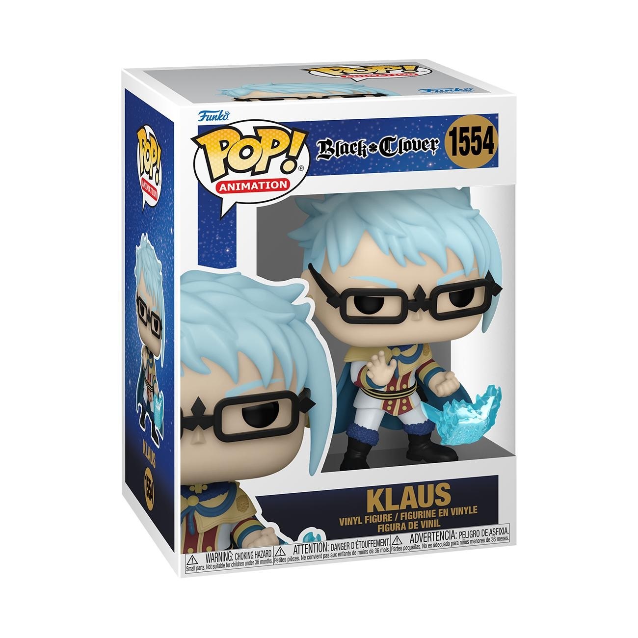 Funko POP! Animation Black Clover - Klaus - Figura in Vinile da Collezione - Altezza 9,5 cm - Ideale per Collezionisti e Fan degli Anime