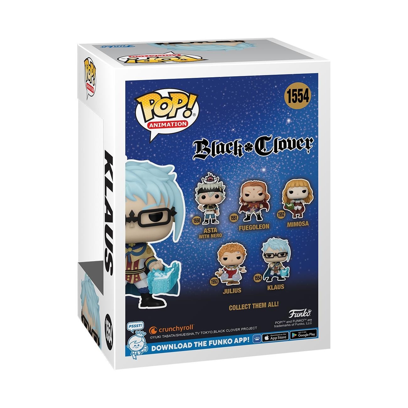 Funko POP! Animation Black Clover - Klaus - Figura in Vinile da Collezione - Altezza 9,5 cm - Ideale per Collezionisti e Fan degli Anime