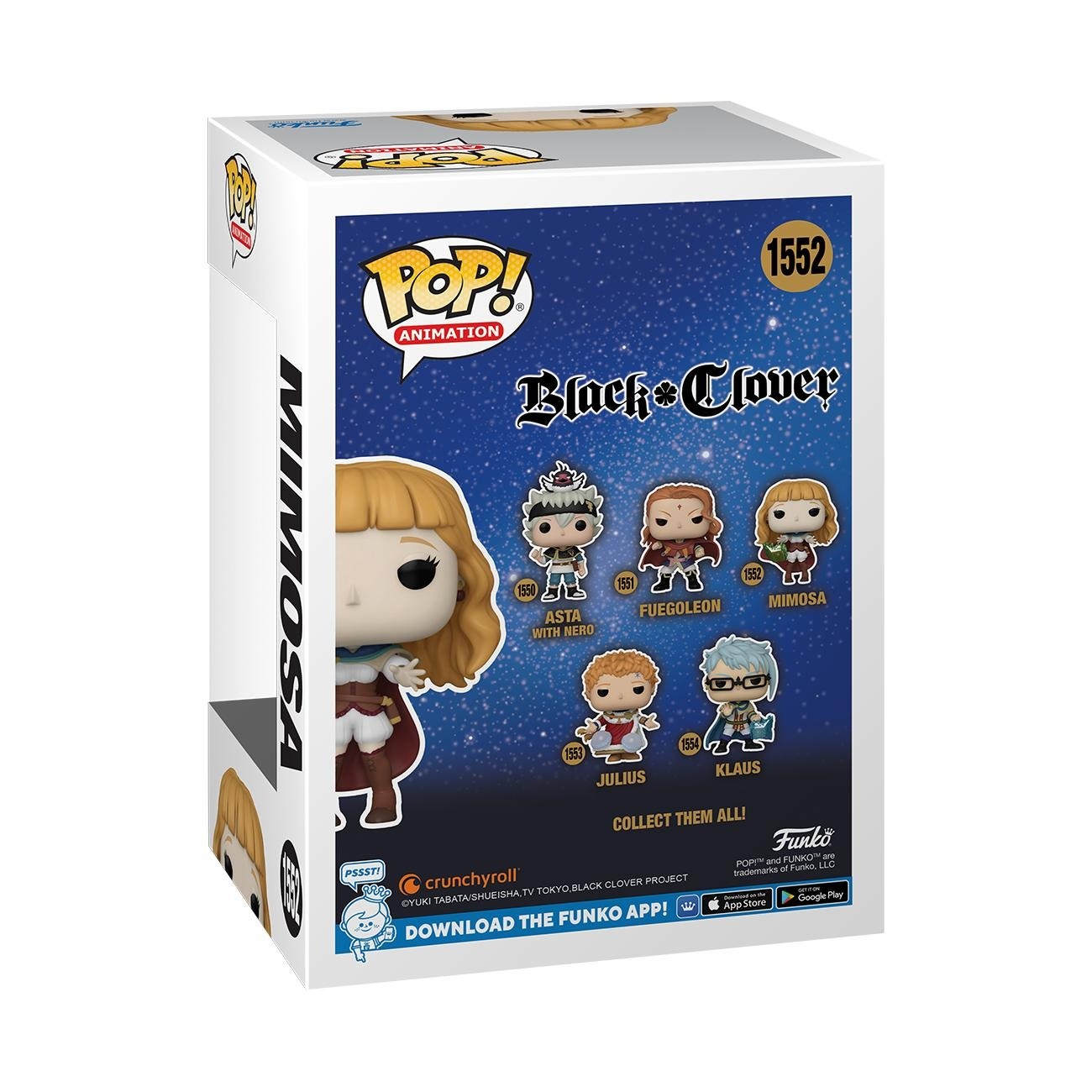 Funko POP! Animation: Black Clover - Mimosa Vermillion - Figura in Vinile da Collezione - Altezza 9,5 cm - Merchandising Ufficiale per Anime Fans