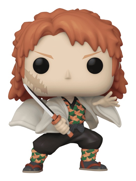 Funko Pop! Animation: Demon Slayer - Sabito (No Mask) - Figura in Vinile da Collezione - Altezza 9,5 cm - Merchandising Ufficiale