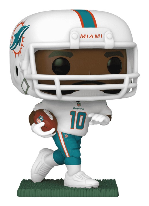 Funko Pop! NFL: Tyreek Hill - Figura in Vinile da Collezione dei Miami Dolphins - Idea Regalo per Collezionisti e Fan dello Sport