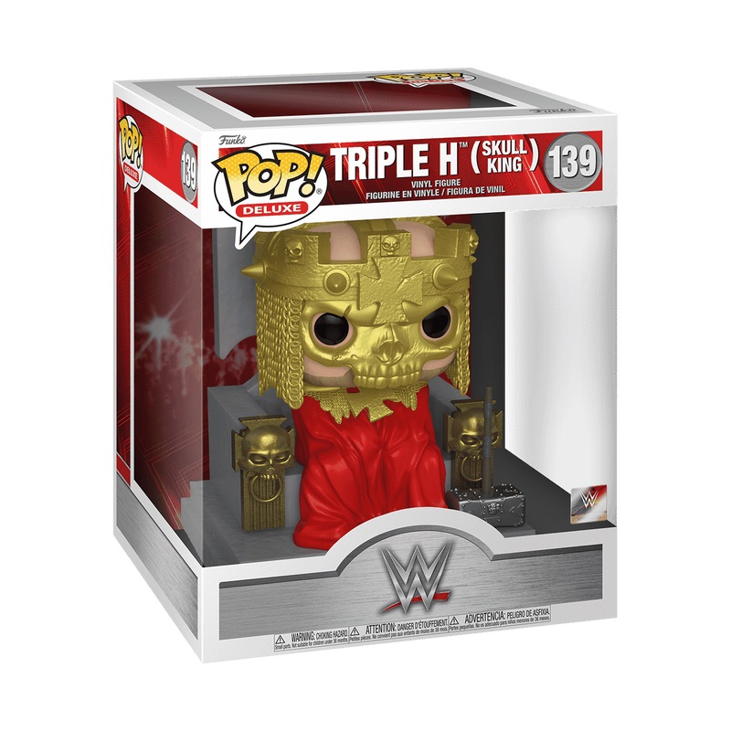 Funko Pop! Super: Triple H (Skull King) - WWE - Figura in Vinile da Collezione - Idea Regalo per Bambini e Adulti