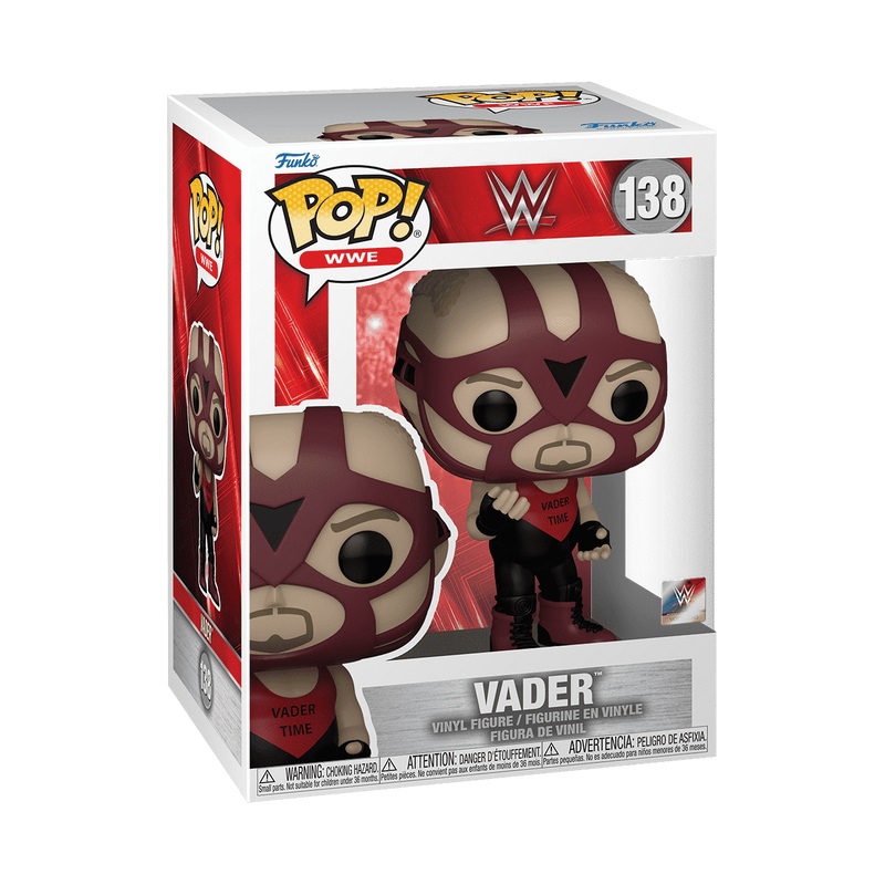 Funko Pop! WWE: Big Van Vader - Figura in Vinile da Collezione, Ideale come Idea Regalo