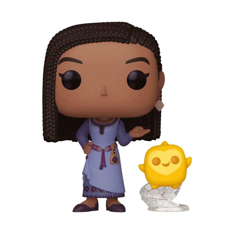 Funko POP! Asha with Star - Disney Wish - Figura in Vinile da Collezione - Altezza 9,5 cm
