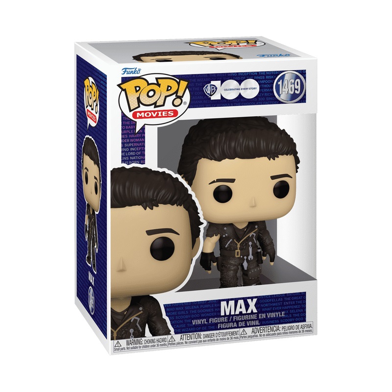 Funko Pop! Movies: Max Rockatansky - Mad Max 2: The Road Warrior - Figura in Vinile da Collezione - Altezza 9,5 cm - Merchandising Ufficiale