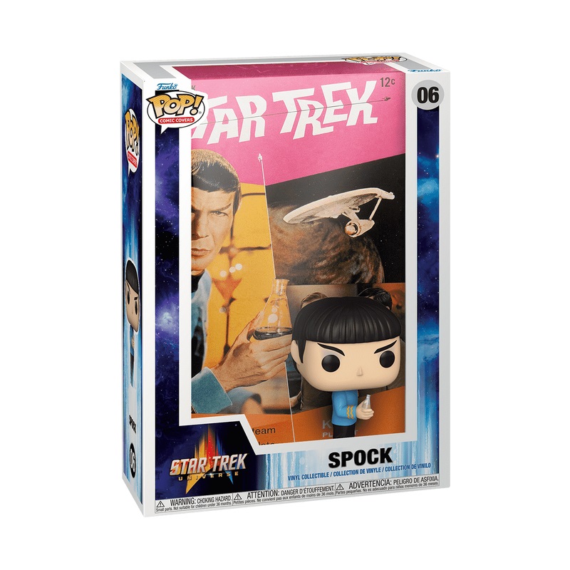 Funko Pop! Comic Cover Star Trek #1 - Figura in Vinile da Collezione 9 cm con Packaging Originale per Collezionisti