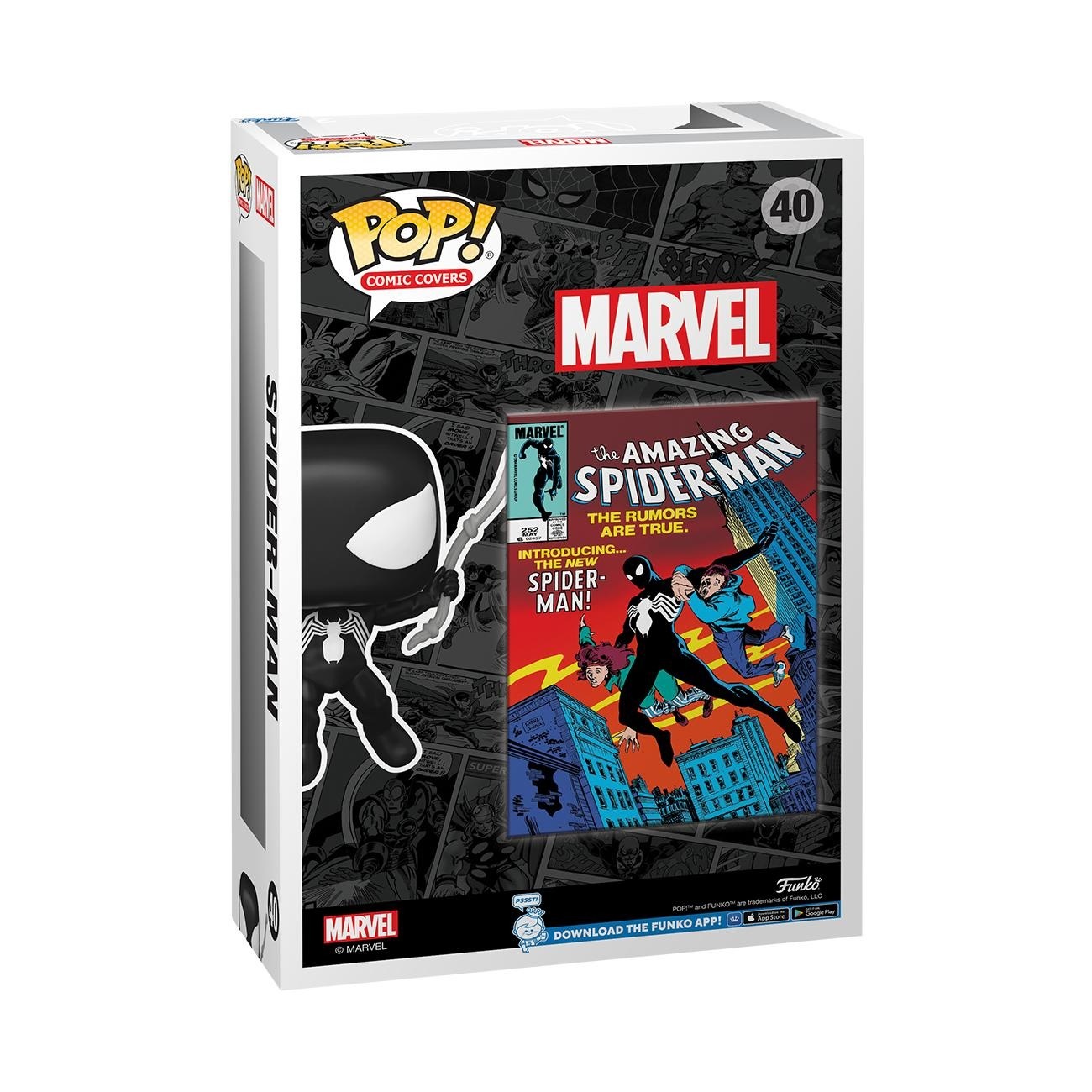 Funko Pop! Marvel - Amazing Spider-Man #252 - Figura in Vinile da Collezione 9 cm con Copertina Fumetto