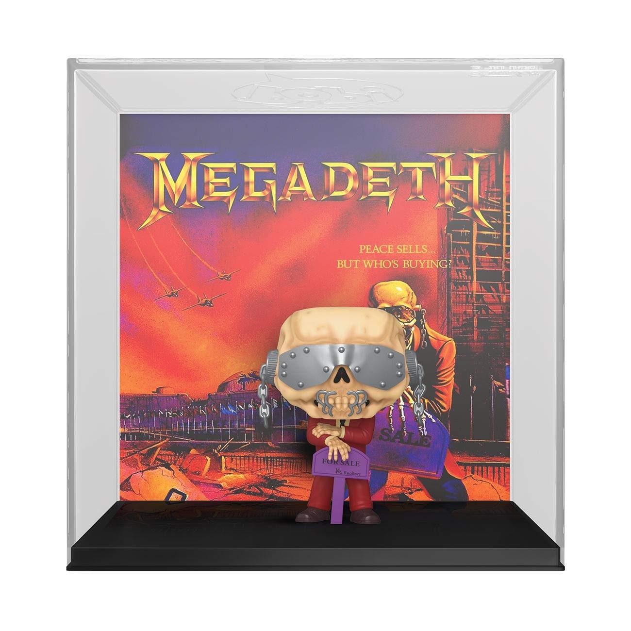 Funko Pop! Albums: Megadeth - Peace Sells...But Who's Buying? #61 - Figura in Vinile da Collezione per Collezionisti e Fan della Musica